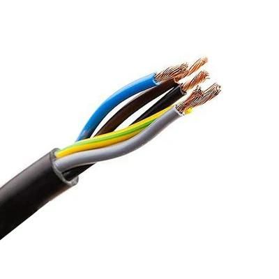 Copper Braid Shielded Wire Electric Cable with Drain Wire Earth Wire