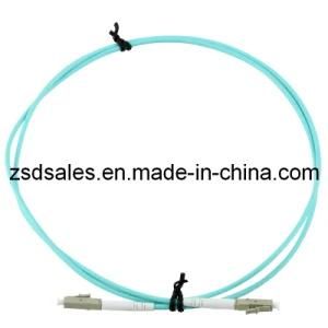 LC/PC Duplex Om3 Fiber Optic Patch Cord