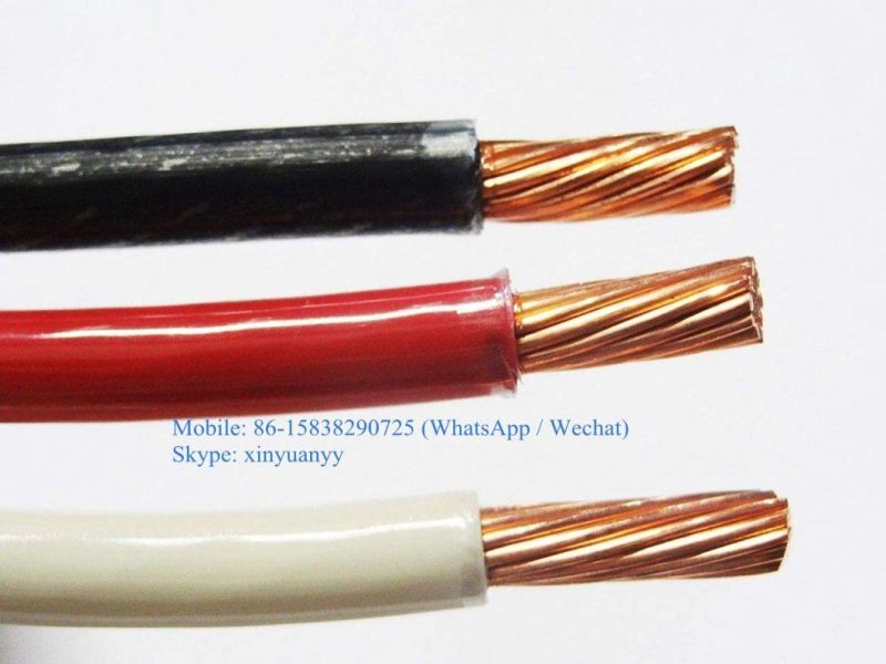 2.0mm2 3.5mm 5.5sqmm 8.0sqmm 60.0sqmm Thhn/Thwn Stranded Copper Wire Cable