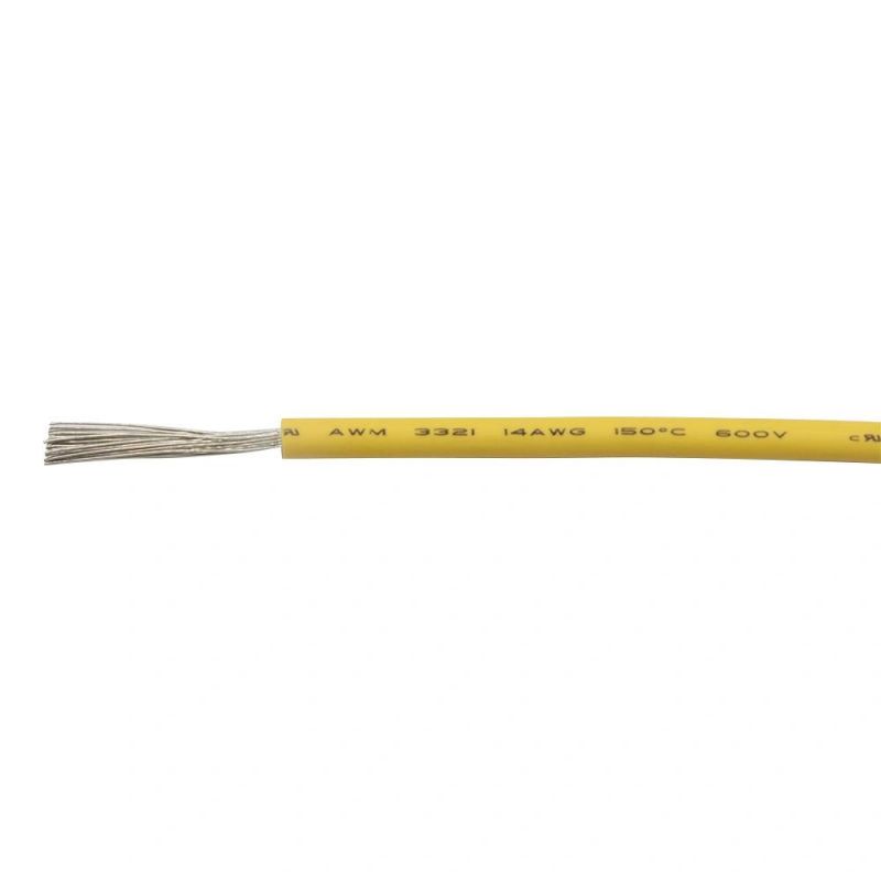 Manufacture 150º C Lighting Wiring Cross-Linked Polyethylene Copper Electric Cable Lead Wire UL3321
