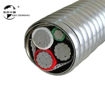 8030 Aluminium Alloy Conductor XLPE Insulation PVC Jacket Interlocked Armoured Cable