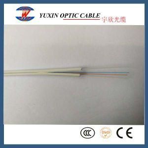 1 2 4 Core Single Mode Fiber Optic Cable FTTH Drop Cable