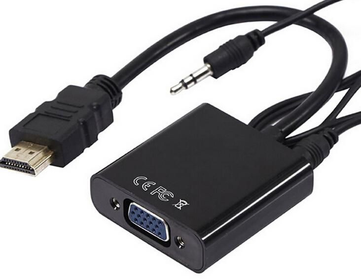 HDMI to VGA Converter Cable (with audio)