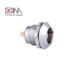 Qm K Series Zgg Socket Metal 12V Push Pull RJ45 M12 Connector Banana Plug Socket Terminal Connector