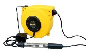 Automatic Retractable Cable Reel with LED Work Light