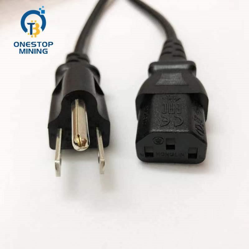 Us Standard Power Supply Cords Cables for Miner 2500W Asic Miner Parts PSU
