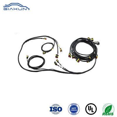 Giakun China Vehicle Wiring Harness Manufacturer Corrugated Pipe Bandaging Materials Automotive Wiring Harness for Vehicle Control