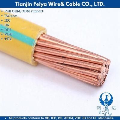 PVC Epr House Wire 6mm Flexible Copper Aluminum PVC Epr House Wiring Electrical Wire Building Wire Fire Resistant Cable