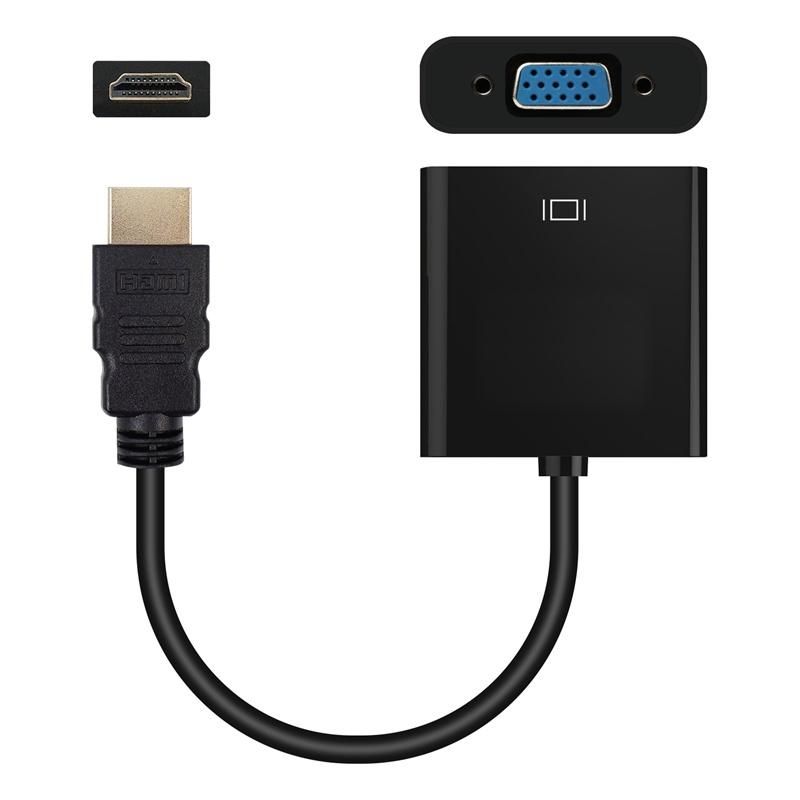 HDMI Converter, HDMI to VGA Converter Adapter Cable 1080P