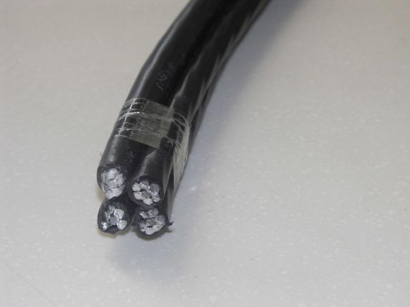 Torsade Cable 3X70+54.6+2X16mm2 Aluminum Overhead Cable ABC Conductor Preassemble Cable
