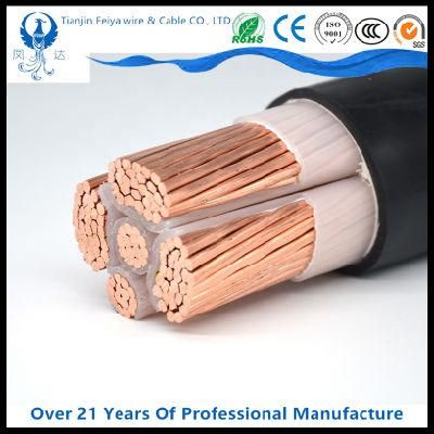 Low Voltage Copper/Aluminum Conductor XLPE Insulated PVC Sheathed Electric Power Cable