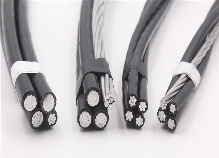 ASTM Standard 2 Cores ABC Cable Aerial Bundled Cable