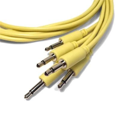 3.5mm 1/8 Male Mini Plug to Male Mini Plug Monaural Mono Audio Cable