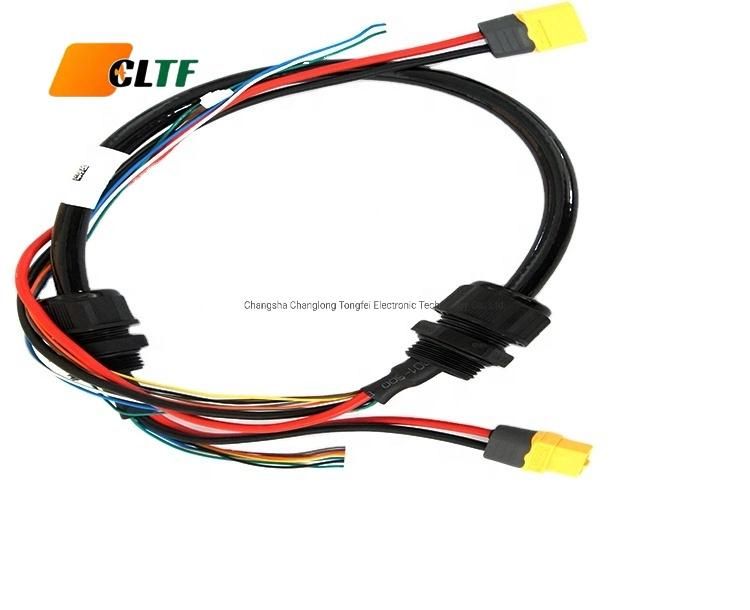 Manufacture Assembled Battery Cable 2 Pin Connector Wire Harness