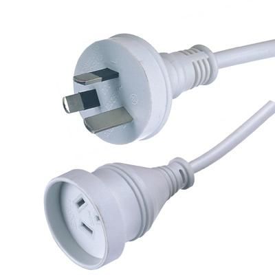 Australian Three Pins Extension Cord with SAA Certification (AL-103+AL-104)