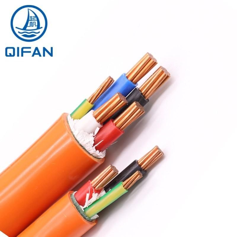 Orange Circular Cable 3c+E 4mm2 Bc Cl2/PVC/PVC V90 450/750V O/C