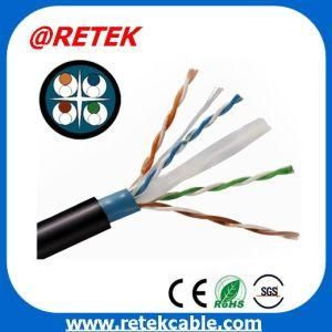 Outdoor UTP CAT6 Gel-Filled Double Jacket Communication Cable