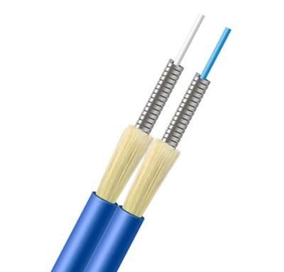 Gjsfjv Ant-Resistant Tight Buffer Indoor Armored Simplex/Duplex Optical Fiber Cable
