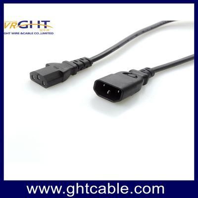 AC Cable C13 to C14 VDE Plug