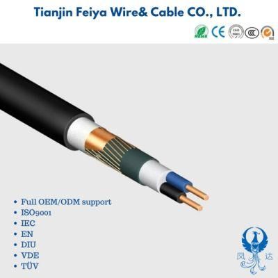 Low Voltage Cu/XLPE/Cws/CT/PVC N2xcy Yxc7V Concentration Power Cable