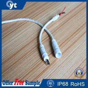 White and Black IP68 2~6pins Waterproof Connector Cabel for LED