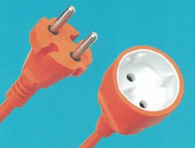 Factory Industrial 2 Pin Plug Extension Power Cable 16A 250V