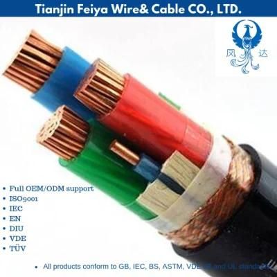 Bpyjvp3 Cu Core XLPE Insulation Al/Plastic Compound Film Wrapped Shield PVC Sheathed Transformer Frequency Cable
