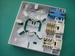 FTTX Terminal Box 86 Model 3-Port with Adapter Sc 2PCS Modules