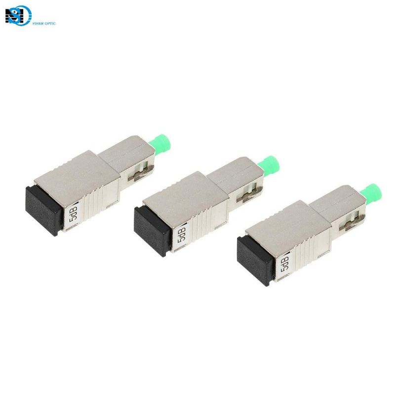 10dB Plug-in Sc Fiber Optic Attenuator for FTTH