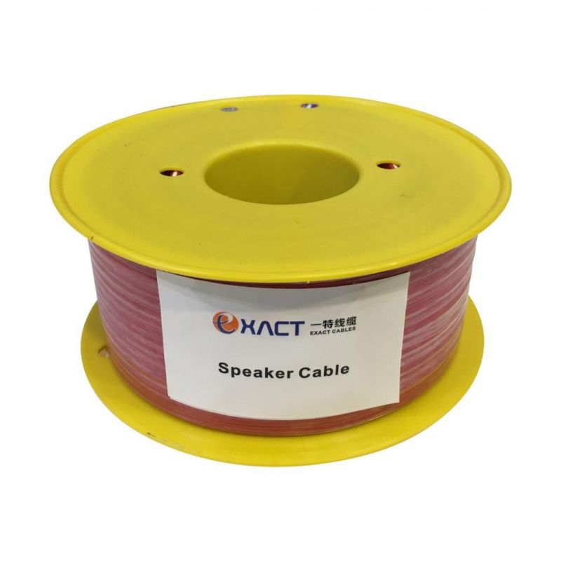 Clear Transparent Red/Black BC, TC, CCA, TCCA Golden and Silver Communication Cable Loudspeaker Cable Speaker Cable