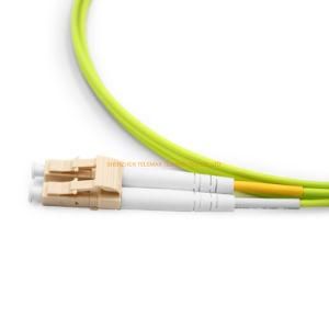 Telemax LC APC to LC APC Duplex Om5 Multimode LSZH 2.0 3.0mm Fiber Optic Patch Cord