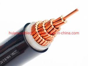 IEC Certificated High Quality Oxygen Free Copper XLPE/PVC LV Power Cable