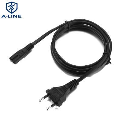 European 2 Pins Power Cord with C7 Connector