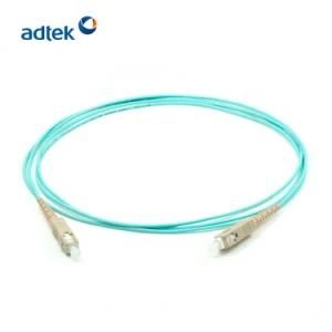 1m LC to Sc Upc Duplex Om3 2.0mm Ofnp Fiber Patch Cable Fiber Jumper Cable for Fiber Optical Communication
