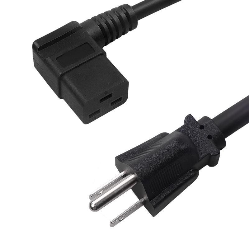 American 3pin AC Power Cord NEMA 5-15p Plug with UL Approval Power Supply Cord