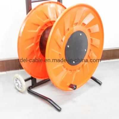 Stage Heavy Duty Cord Reel 489 mm Empty Big Cable Reels with Wheels RoHS