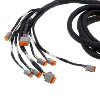 Customized Crimping Assembly Male/Female M12/M16 Waterproof Aviation Connector Signal Custom Wire Harness