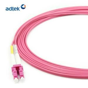 3mm Upc FTTH Multimode Duplex LC Fiber Optic Patch Cord