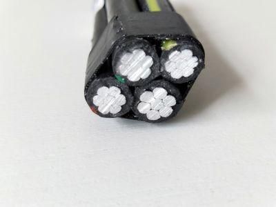 0.6/1kv 3X35+54.6mm2 AAAC Aluminum ABC Overhead Cable NFC 33209 Standard