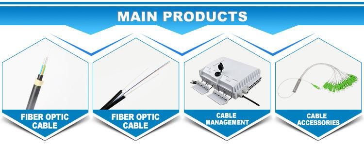 G657A G. 652D 1 2 4core FTTH Drop Cable Optical Fiber