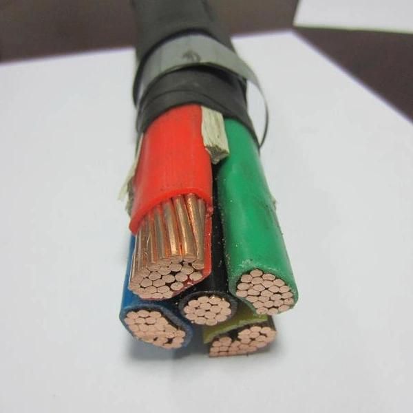 0.6/1kv 4X240 Cu XLPE PVC Double Steel Tape Armour Direct Burial Power Cable