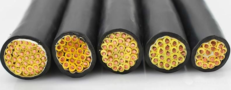 Xtu/XLPE Insulation Copper Tape Shield PVC Sheath Electric Cable Rvov-K