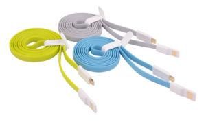 100cm Magnet Flat USB 2.0 Data Cable for iPhone6, IP6 Plus, iPad, iPad Mini, etc
