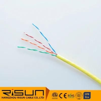 Indoor Twisted Pair Dual UTP Cat5e Cable LAN Cable