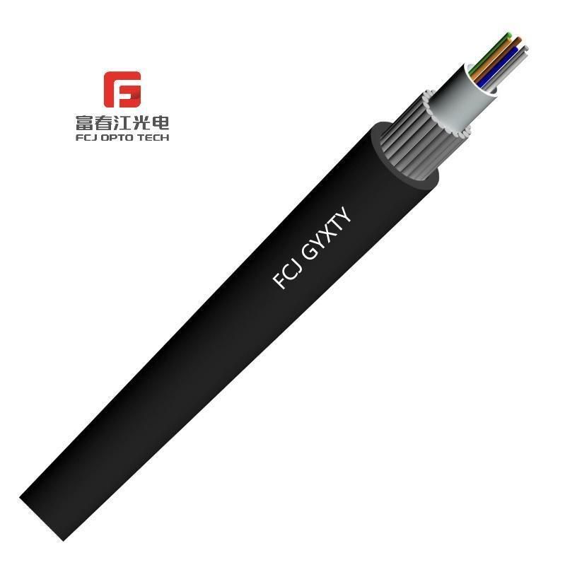 GYXTY Armored Aerial or Duct Fiber Optical Cable for Aerial FTTH Cable