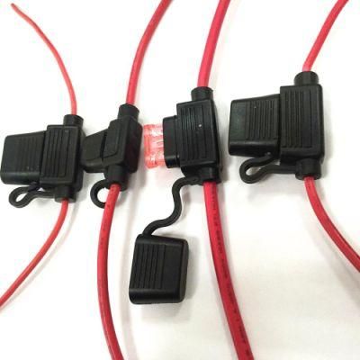 12V Car Waterproof Fuse Holder Socket Tap Adapter Micro/Mini/Standard ATM Apm with 10A Blade Car Auto Motorcycle Fuse Holder