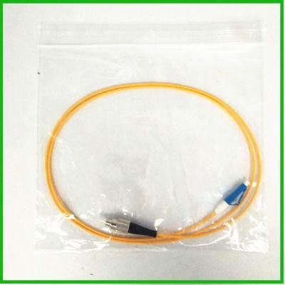 LC/Upc-FC/Upc Single Core Fiber Optic Patch Cord Cable