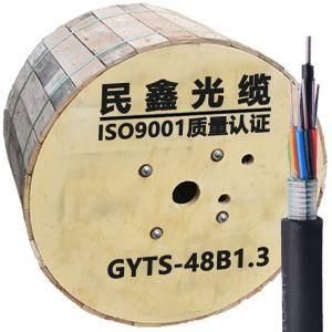 48 Fiber Optic Cable Armored Outdoor Pipeline GYTS Cable Link 48 Core Single-Mode Fiber Optic Cable