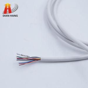 Custom 3.0mm2 Ts2c 1.2mm2 Ts/2c 0.34mm2 Ts/2c 0.14 Ts/6c PVC Insulation Multi-Core Waterproof Cable PVC Copper Thinned Control Wire