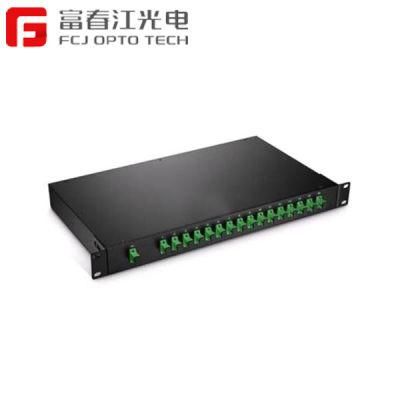 Rack Mount FTTH Passive 1X4/1X8/1X16/1X32 FC/Sc/LC/St Fiber Optic PLC Splitter Patch Panel